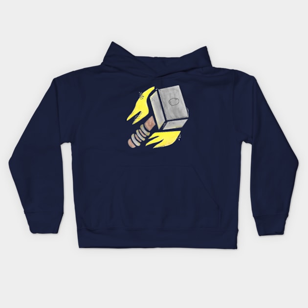 The Hammer Kids Hoodie by Scruffy Designs